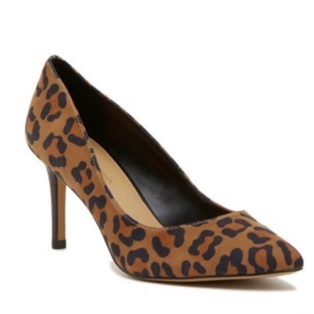 BCBGeneration Leopard Pumps